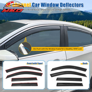 Viseras para Ventanas de Mitsubishi Outlander 14-21, Deflectores de Lluvia Integrados en el Canal - Product Image 2