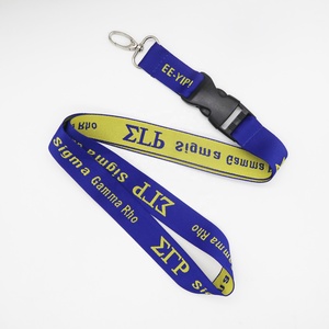 Personnalisé 25*900mm Tau Beta Sigma 1946 Longes Double Lanière Sécurité Tissé Lanière - Product Image 5
