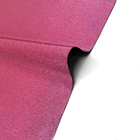 Tissu en similicuir PU brillant écologique gaufré pour chaussures de sport, intérieur de voiture, gants et doublure en suède pour le football et les activités de plein air