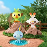 WN Wholesale Genuine Funism Pokemoned Little Adventure Series First Partners Blind Box Anime Collectible Toy Gift Box