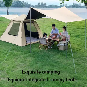 4 kişi su geçirmez Pop Up plaj kamp Marquee çadır açık glasale çadır satılık