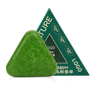 OEM ODM Мыло-шампунь с листьями кипариса и травой усмана для ухода за волосами, оригинальный продукт, против выпадения волос, контроль жирности, для мытья волос, с возможностью нанесения собственного логотипа - Product Image 1