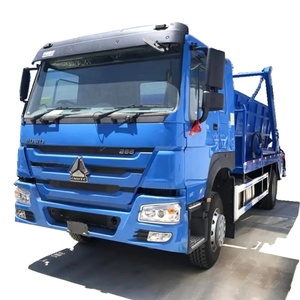 Camion compacteur de déchets HOWO 4X2 avec moteur diesel et boîte de vitesses, bras oscillant, benne basculante - Product Image 2