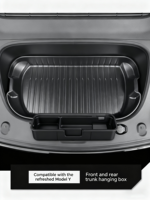 Organisateur de coffre avant et arrière compatible avec Tesla Model Y 2025 - Boîte de rangement pour voiture Tesla, accessoires intérieurs