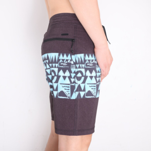 Shorts de Baño para Hombre, Azules con Estampado Floral, Secado Rápido, Cintura Media con Cordón Ajustable, Estilo Casual, Sublimados - Product Image 5