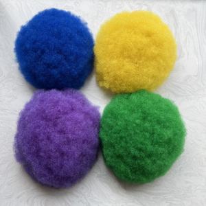 Parrucchino Afro da Uomo in Pizzo Francese, Colorato, 100% Capelli Umani, Sistema di Capelli Sintetici 8x10 Pollici - Product Image 3