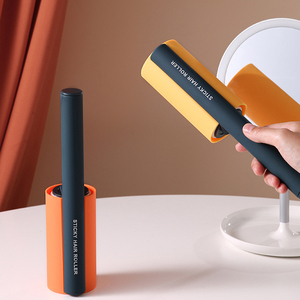 10Cm Rộng Ergonomic Xử Lý Tái Sử Dụng <span class=keywords><strong>Lint</strong></span> Con Lăn Bụi Bìa Có Thể Thay Thế Dính Giấy Cho Vật Nuôi Tóc Đồ Nội Thất Xe Ghế Hướng Dẫn Sử Dụng - Product Image 4