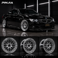 Jantes de course PJ Drag Racing Beadlock polies 13" 14" 15" pour BMW M2 M3 M4 M5 E46 E92 F80 F82 F90 Audi RS3 RS4 RS5 RS6 RS7 TT RS