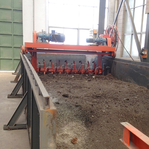 อุปกรณ์เปลี่ยนปุ๋ยหมักประเภทรางสำหรับการหมักแบบแอโรบิคของไก่ปีกและมูลห่าน - Product Image 4