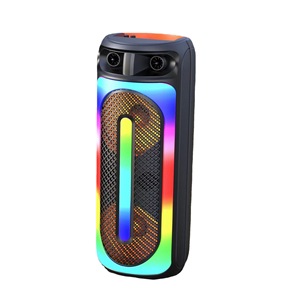 Speaker Bluetooth <span class=keywords><strong>Model</strong></span> pribadi Speaker grosir baru 8 "* 2 pabrik Speaker lampu LED ponsel dansa persegi 8 inci portabel - Product Image 1