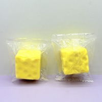 Nouveau jouet anti-stress en peluche parfumée en forme de fromage, 5 cm, à rebond lent, pour presser et étirer, en PU extra doux, à partir de 14 ans