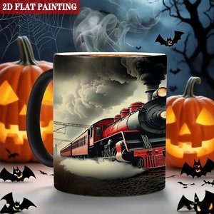 Frosted Black 11oz <b>Ceramic</b> <b>Mug</b> Heat Color Changing Sublimation For DIY Lovers - Product Image 6