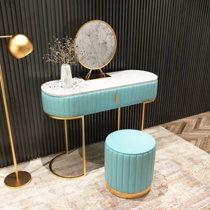 F0446-B Luxury Hot Sale <strong>Girls</strong> Modern Multi Chest <strong>Vanity</strong> Mirror Dressing <strong>Table</strong> with Mirror - Product Image 5