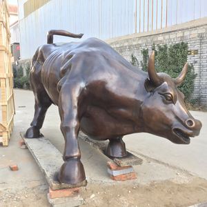 Famoso diseño tamaño grande wallstreet bull estatua - Product Image 1