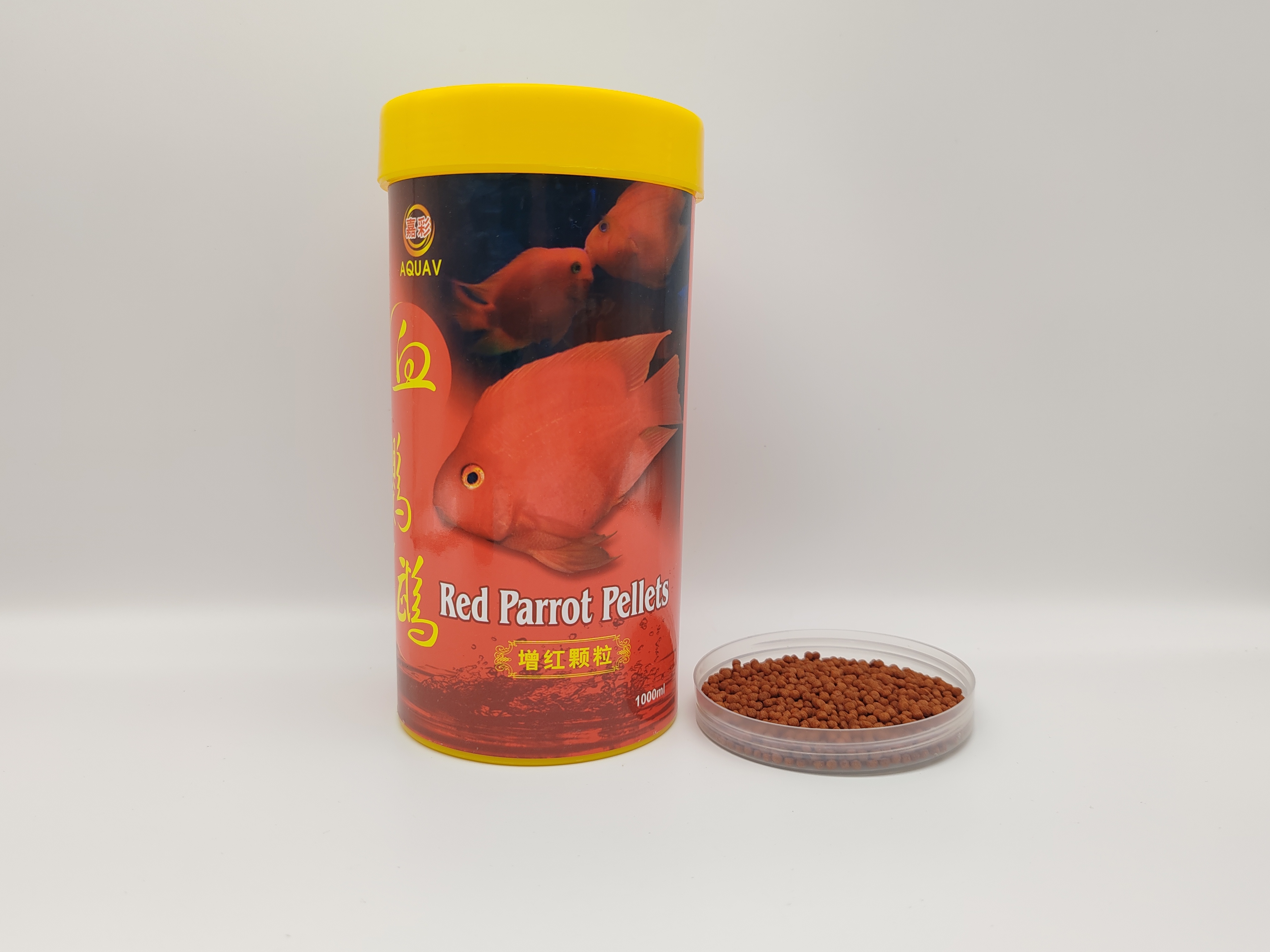parrot food red