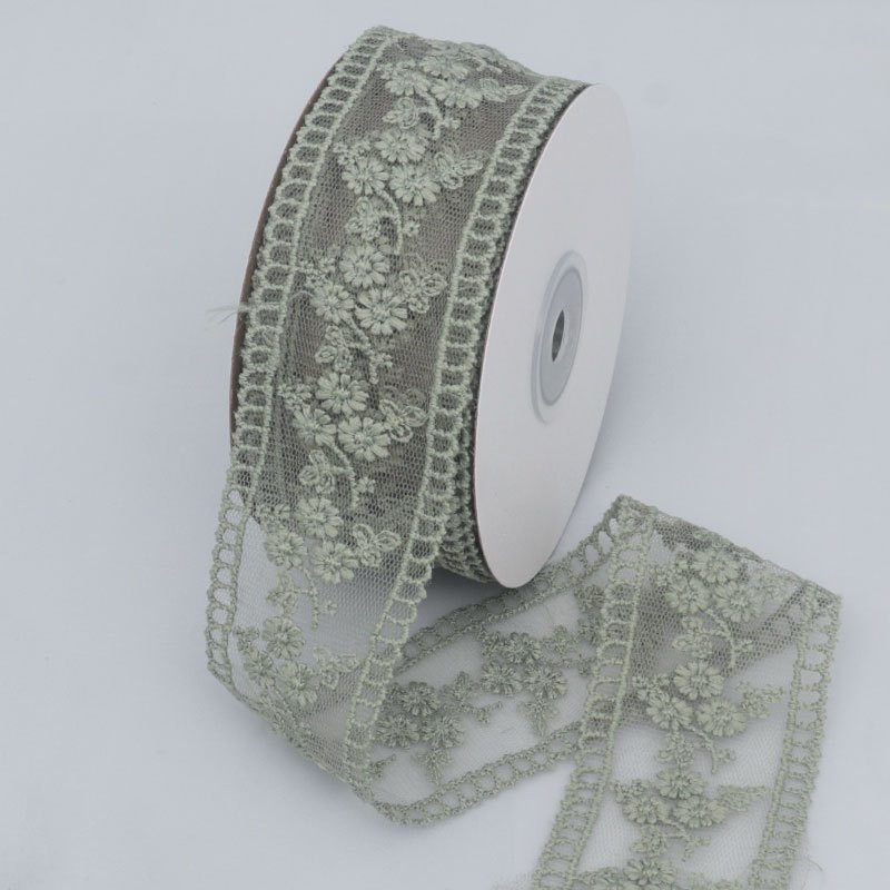 Green-Scalloped Edge (4.5cm, 5 Yards)