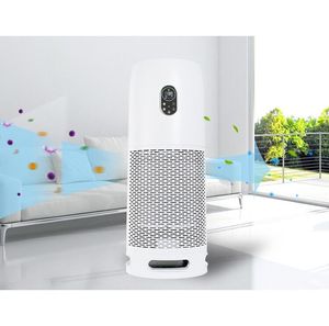 เครื่องฟอกอากาศแบบพกพา H13 แผ่นกรอง HEPA แท้ ครอบคลุมพื้นที่ 2,500 ตารางฟุต ระบบควบคุมแบบสัมผัส เสียงรบกวนต่ำ กำจัดควันและฝุ่น - Product Image 3