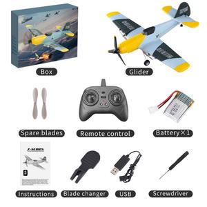 Avión RC Z61 2023, 2.4G, Envergadura de 150 mm, 3 Ejes, Giro en U con una Tecla, Sistema de Estabilización Xpilot, Mini RTF de EPP, Juguetes - Product Image 6
