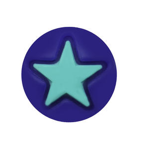 Collar de alta calidad al por mayor, accesorios de bricolaje, cuentas de doble cara en forma de corazón, cadena cómoda para bebés, cuentas de silicona - Product Image 3