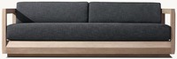 Ensemble de canapés modulables pour fauteuil de jardin en teck massif Ensemble de canapés modulaires d'extérieur Ensemble de salons en teck massif