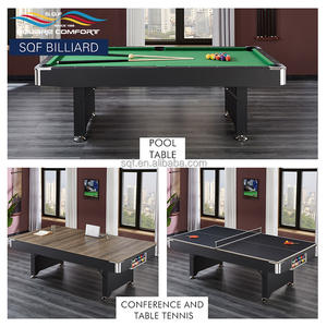 <span class=keywords><strong>Table</strong></span> de <span class=keywords><strong>billard</strong></span> professionnelle 3-en-1 S.Q.F 7 pieds en MDF, <span class=keywords><strong>convertible</strong></span> en <span class=keywords><strong>billard</strong></span> américain et <span class=keywords><strong>table</strong></span> de ping-pong, pour intérieur, usage commercial, directement de l'usine - Product Image 4