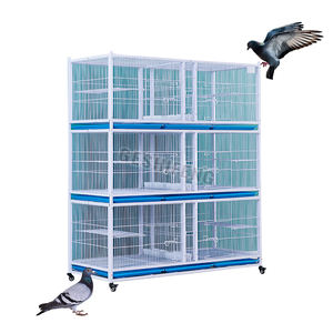 <span class=keywords><strong>Oiseau</strong></span> Jaulas Para Pajaros Cage à vendre grande épissure multicouche canari Pigeon perroquet amour <span class=keywords><strong>oiseau</strong></span> cage d'élevage - Product Image 1