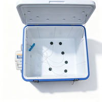 Conteneur de transport de poissons vivants Muyuaqua avec système d'oxygénation et intérieur de qualité alimentaire pour l'élevage de poissons