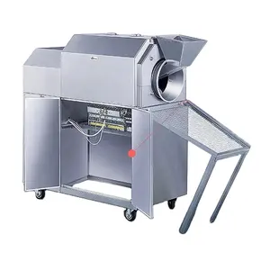 Small Electric Heating Sunflower Seeds Peanut Sesame Coffee Soya Bean Almond Roaster Roasting Machine