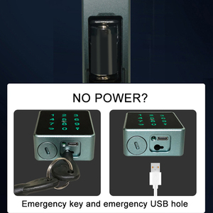 Tuya/ttlock App vân tay Keyless khóa hợp kim nhôm IP65 chống thấm nước ngăn kéo an toàn khóa cho nhà ký túc xá sản phẩm khóa móc - Product Image 4