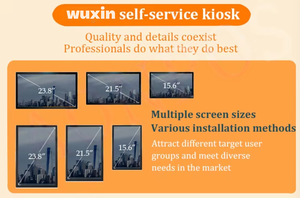 <span class=keywords><strong>Kiosque</strong></span> de paiement interactif en libre-service WENJIE 21,5/27/32 pouces, <span class=keywords><strong>kiosque</strong></span> à écran tactile automatique, machine de commande automatique pour restaurant - Product Image 6