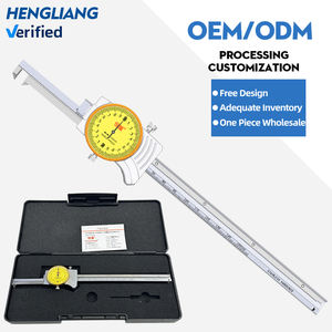 हेंगलींग उच्च-सटीक स्टेनलेस स्टील डायल कैलिपर्स आंतरिक ग्रूव दूरी माप +/-0.04 मिमी सटीकता द्विदिशात्मक - Product Image 2
