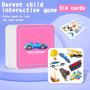 Bán Sỉ Thẻ Trò Chơi Học Tập Nhận Thức Giáo Dục Cho Trẻ Em Trò Chơi Cờ Bàn Tìm Ra - Product Image 4