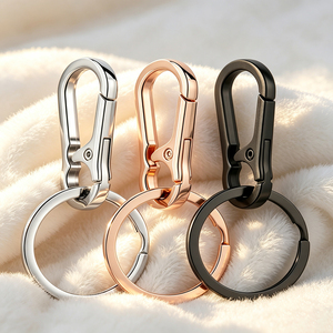 High Gloss Stainless Steel Rotatable Lobster Snap <b>Hook</b> Metal Trigger <b>Clip</b> For Handbag Strap Key Chain Making Fittings - Product Image 5