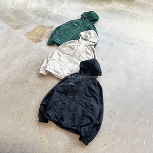 OEM Clothing Manufacturers Custom Zip up Windbreaker <b>Jackets</b> 3m <b>Reflective</b> Pullover Coat Nylon Waterproof Windbreaker <b>Jackets</b> - Product Image 1