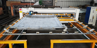 Machine à coudre industrielle Longarm à une aiguille Couvre-lits en tissu textile Matelas matelassé Prix