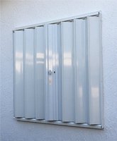 Stores de fenêtre horizontaux à cadre en alliage d'aluminium personnalisés suspendus Style pliant Rideaux et abat-jour