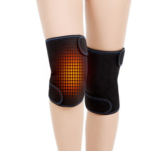 Heiße Therapie <span class=keywords><strong>massage</strong></span> Beheizte Knies tütze Turmalin Selbst erhitzende magnetische Knies chützer Arthritis Schmerz linderung Heizung Knie wickels tütze - Product Image 1