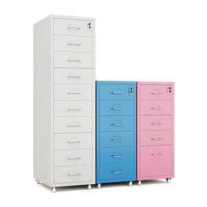 Çin üretilen 10-Drawer demir Metal arabası Dresser çok fonksiyonlu dolap - Product Image 2