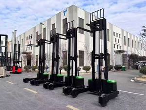 SNSC Rider Walkie Pallet <strong>Truck</strong> 1.2ton 1.5ton Battery Paper Roll <strong>Clamp</strong> Electric Straddle Stacker - Product Image 6