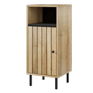Armoire <span class=keywords><strong>de</strong></span> rangement pour évier à anches avec 2 portes armoire traditionnelle <span class=keywords><strong>sous</strong></span> évier organisateur économiseur d'espace <span class=keywords><strong>de</strong></span> salle <span class=keywords><strong>de</strong></span> bain avec étagère réglable - Product Image 3