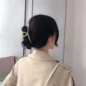 Pinza Retro de sirena para el pelo, pinzas coreanas para el pelo, Ins, perlas, temperamento, sartén de tiburón, pinzas grandes para el pelo - Product Image 2