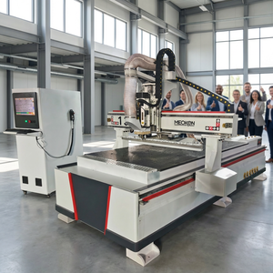 Routeur CNC 3 axes MEOKON MK1325 avec servomoteur, déplacement 1300x2500mm, 380V, composants PLC essentiels pour la gravure du bois, du MDF et de l'acrylique - Product Image 5