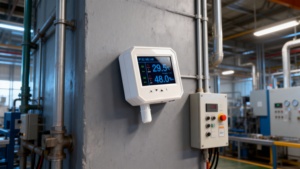 Настраиваемая система мониторинга микроклимата из АБС-пластика, удаленный IP-термогигрометр, датчик температуры и влажности, поддержка OEM - Product Image 4