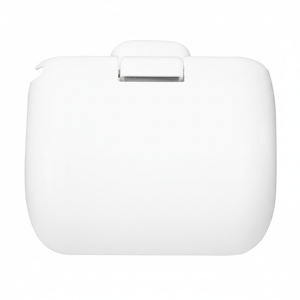 Porte-rouleaux de papier toilette blancs, modèle « Basique » - Product Image 2