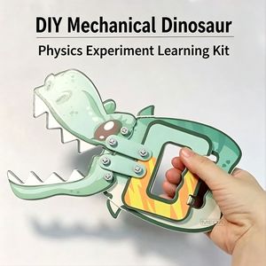 Kit mécanique DIY EPT T-Rex 2026 – Tendance STEM, Physique, Mécanique à Liaisons Manuelles, Dinosaure, Éducation Scientifique, Cadeau de Rentrée Scolaire - Product Image 3