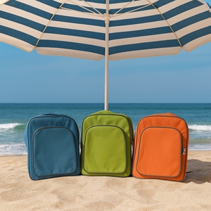 Zaino Termico di Lusso Tinta Unita 36x28x9 Morbido Moderno per Picnic all'Aperto Borsa per Vino Refrigerante Colori Assortiti - Product Image 2