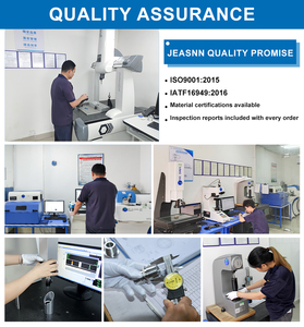 Jeasnn Nhà cung cấp Trung Quốc tùy chỉnh các bộ phận gia công CNC thép không gỉ/Đồng/Nhôm Dung sai chính xác +/-0.01mm ISO9001 chứng nhận - Product Image 5