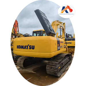 Modèle 2022 Komatsu PC220-7 d'occasion avec pompe et boîte de vitesses, mini-excavatrice, moteur Hitachi du Japon, 12-20 tonnes - Product Image 1