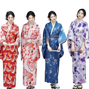 Nouvelle Collection <span class=keywords><strong>Printemps</strong></span>/Été 2025 – Kimono en Acétate Style Japonais, Robe de Princesse, Costume de Spectacle, Adorable Nœud Papillon, Tenue de Sauna pour Femme - Product Image 1