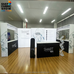 Su misura 20ft * 10ft in alluminio a doppia illuminazione pubblicità Lightbox retroilluminata per la stampa a sublimazione della tinta per mostre - Product Image 6